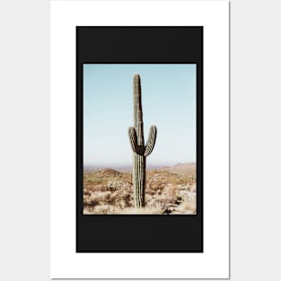 Cacti, Desert, Landscape, Sky, Nature print Posters and Art